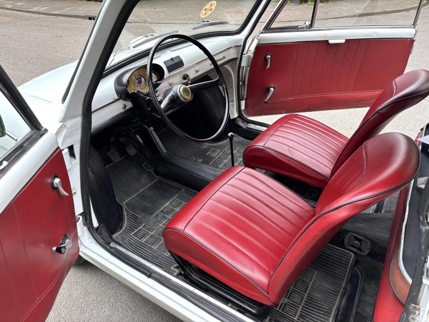 Autobianchi BIANCHINA PANORAMICA Original documents. Super! White - 2