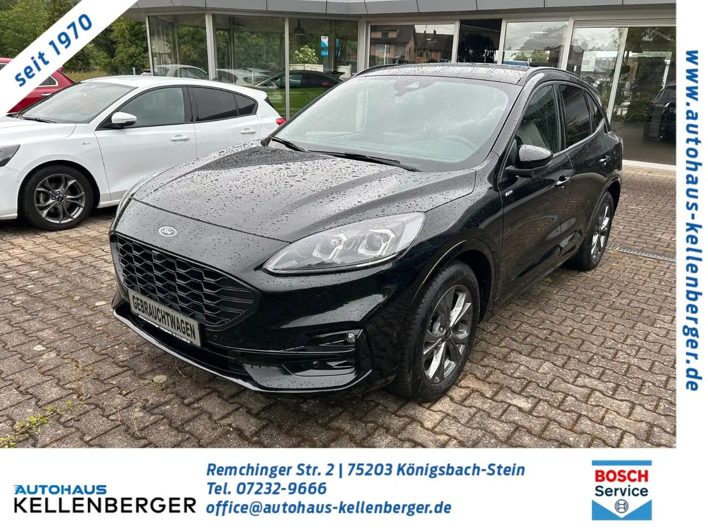 Ford Kuga 1.5 EcoBoost 110kW ST-Line X *AHK+LED+UVM* Schwarz - 1