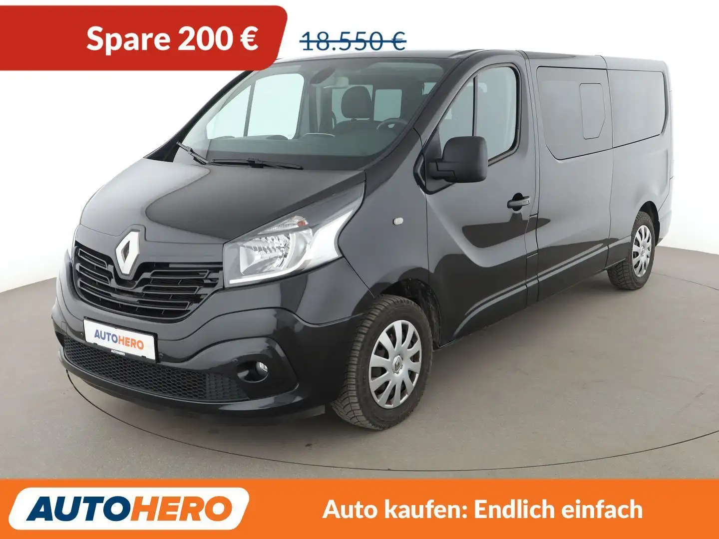 Renault Trafic 1.6 dCi Energy L2H1 2,9t Expression*NAV*TEMPO*CAM* Negro - 1