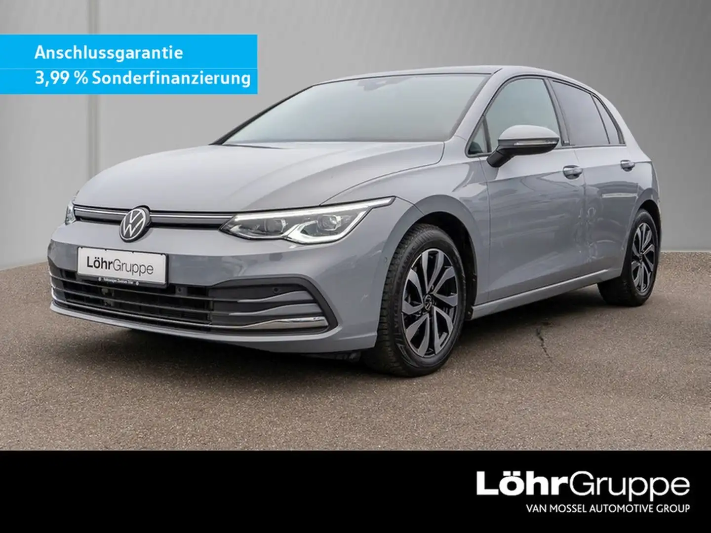Volkswagen Golf VIII 2.0 TDI DSG Active Navi, Head-Up, ZGV Grau - 1
