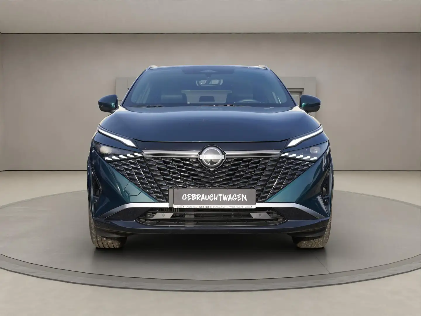 Nissan Qashqai Tekna Plus|Pano+360°+HeadUpDisplay+BOSESound Grün - 2