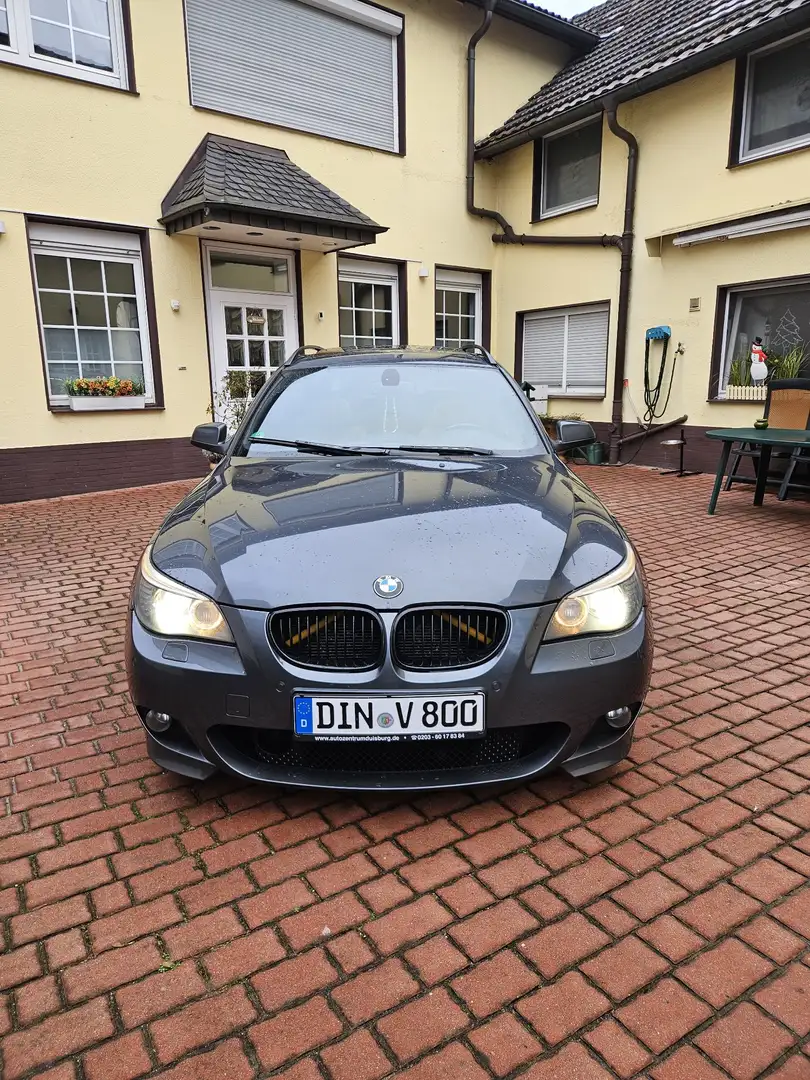BMW 535 535d e61 LCI M-P CIC HUD ACC AHK STHZ. PANO Grau - 2
