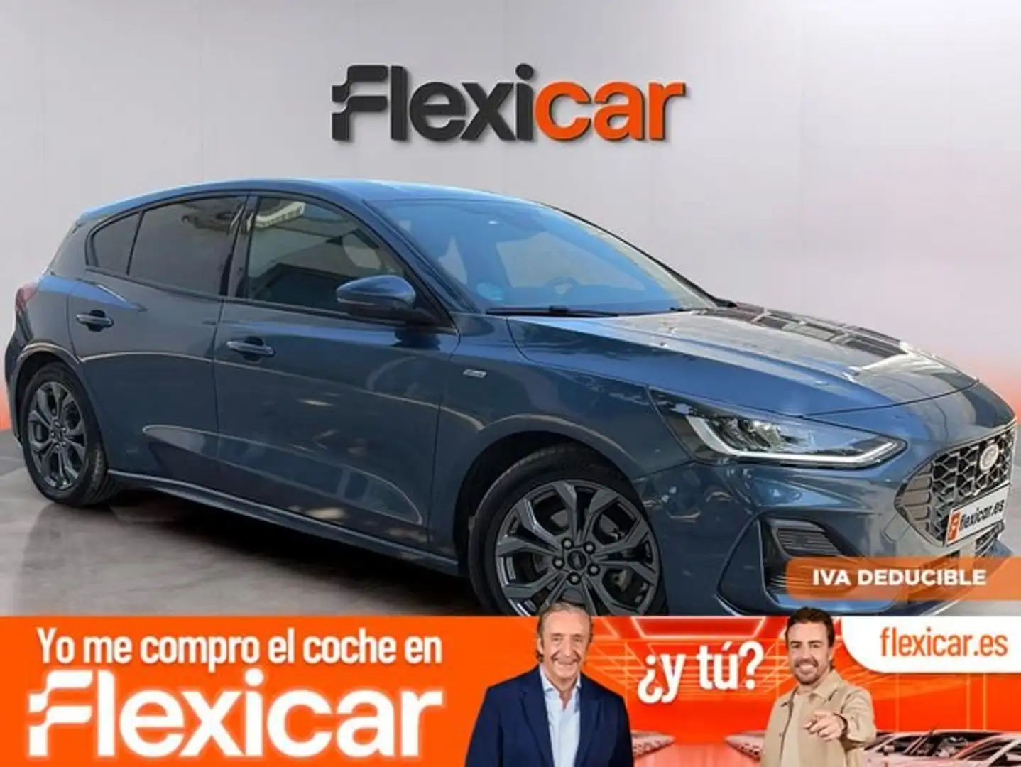 Ford Focus 1.0 Ecoboost MHEV 114kW ST-Line Auto Azul - 1