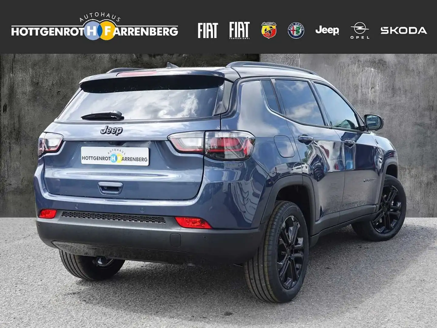 Jeep Compass North Star 1.5 GSE T4 48V e-Hybrid Automatik Blauw - 2