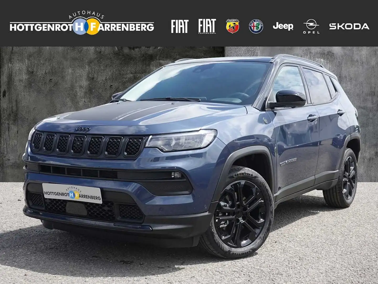 Jeep Compass North Star 1.5 GSE T4 48V e-Hybrid Automatik Blauw - 1