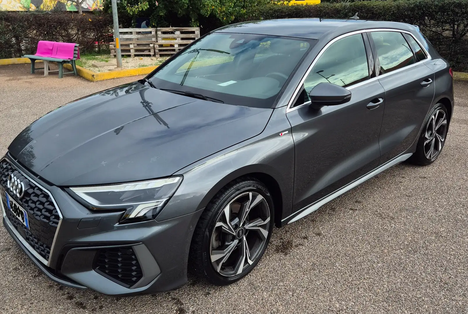 Audi A3 A3 Sportback 30 2.0 tdi S line edition Grigio - 1