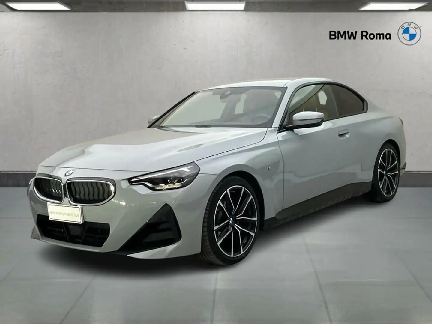 BMW 218 i Coupe Msport auto Gris - 1