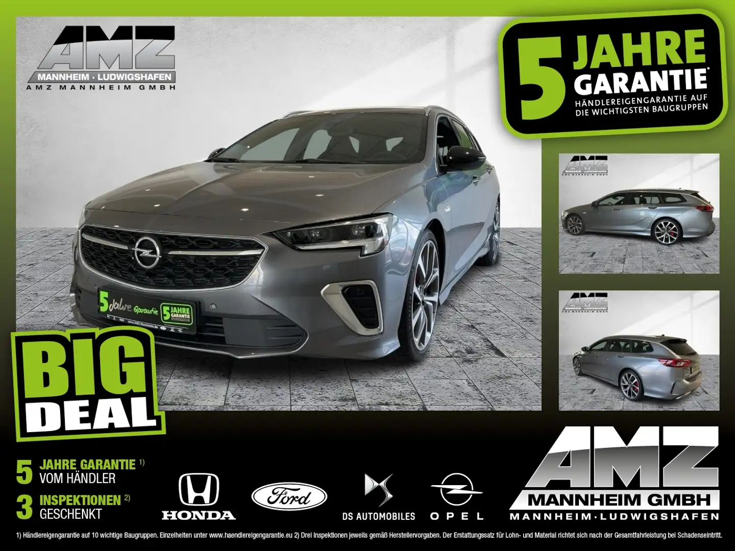 Opel Insignia B Sports Tourer 2.0 SHT  GSi ACC FLA Grau - 1