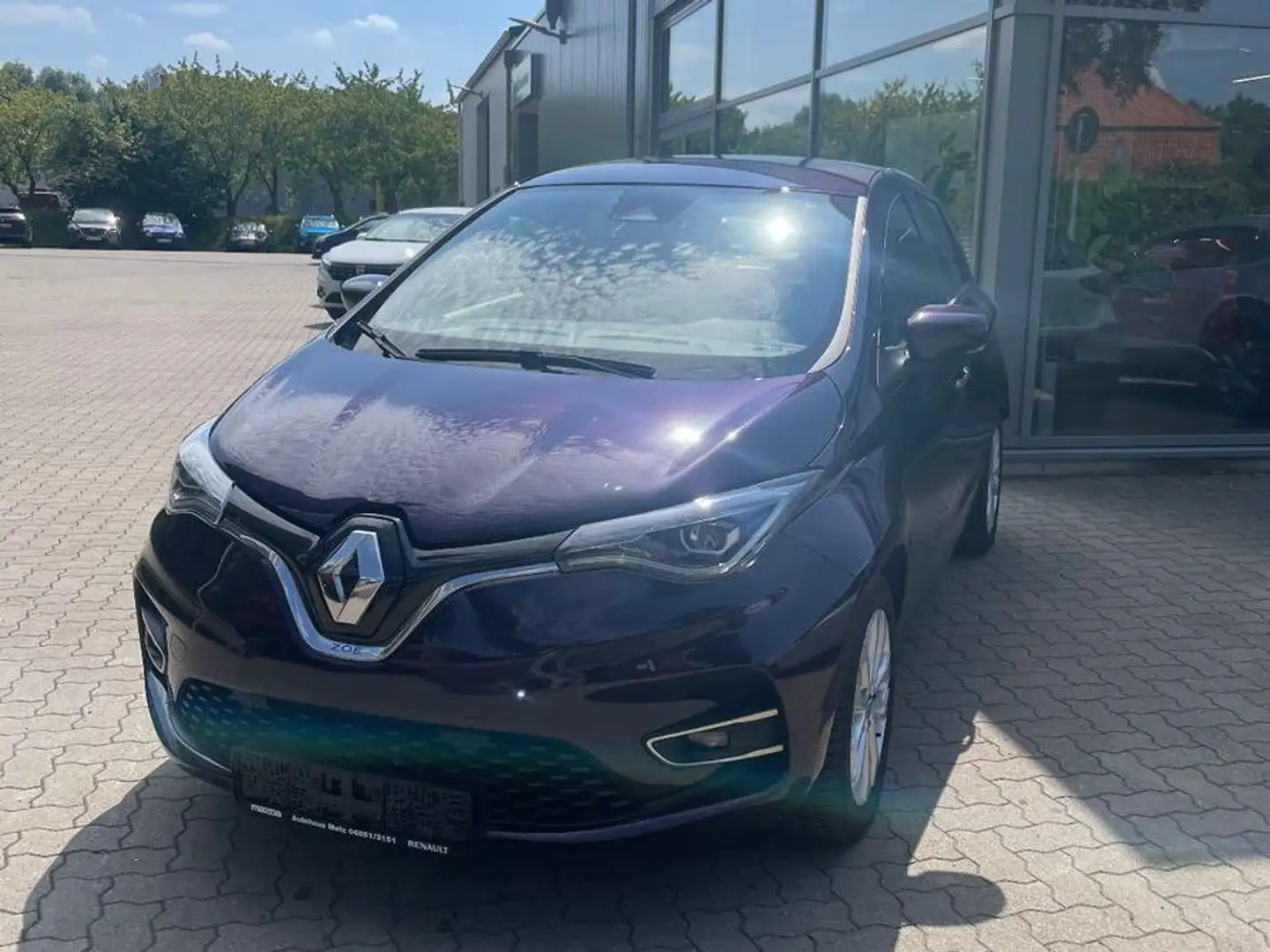 Renault ZOE Renault Zoe EXPERIENCE BATTERIEKAUF R135 ZE 50 Mauve - 2