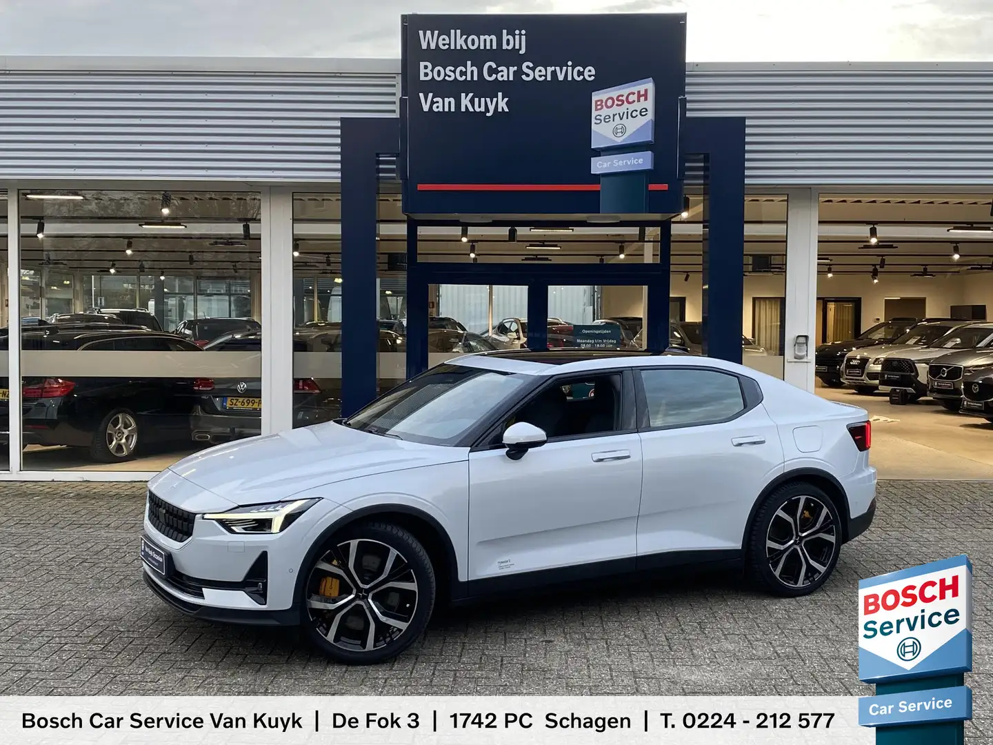 Polestar 2 Long Range Dual Motor Launch Edition 78kWh / Perfo Gris - 1