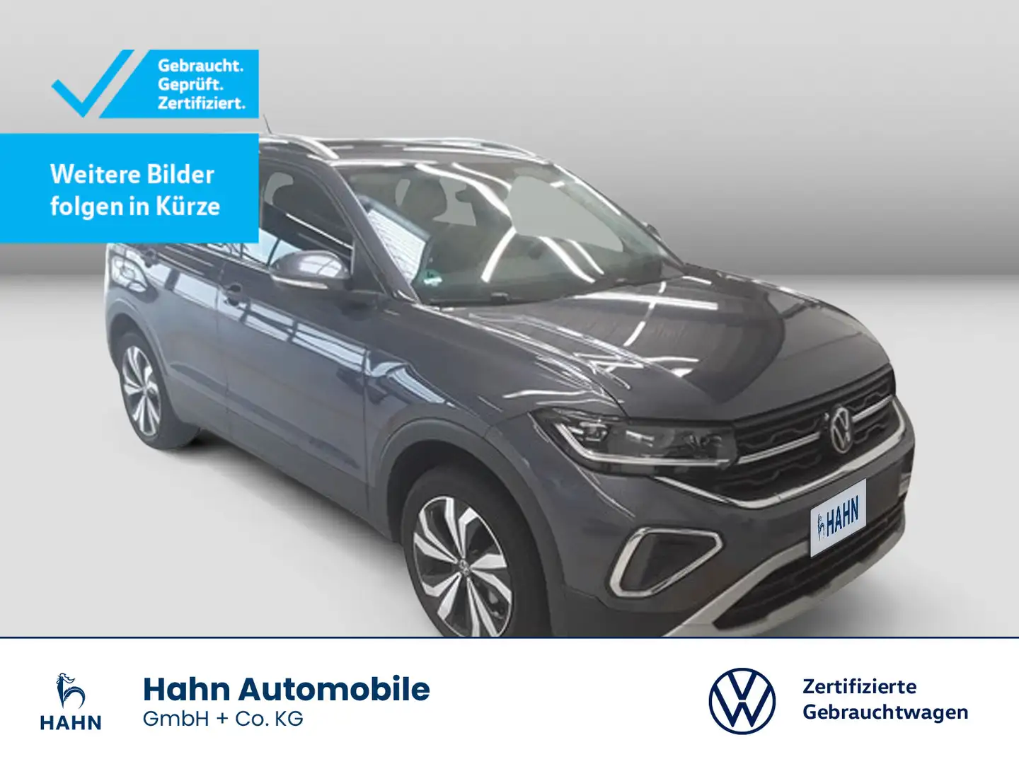 Volkswagen T-Cross 1.0 TSI DSG Style ACC IQ.Light Navi PDC Grau - 1