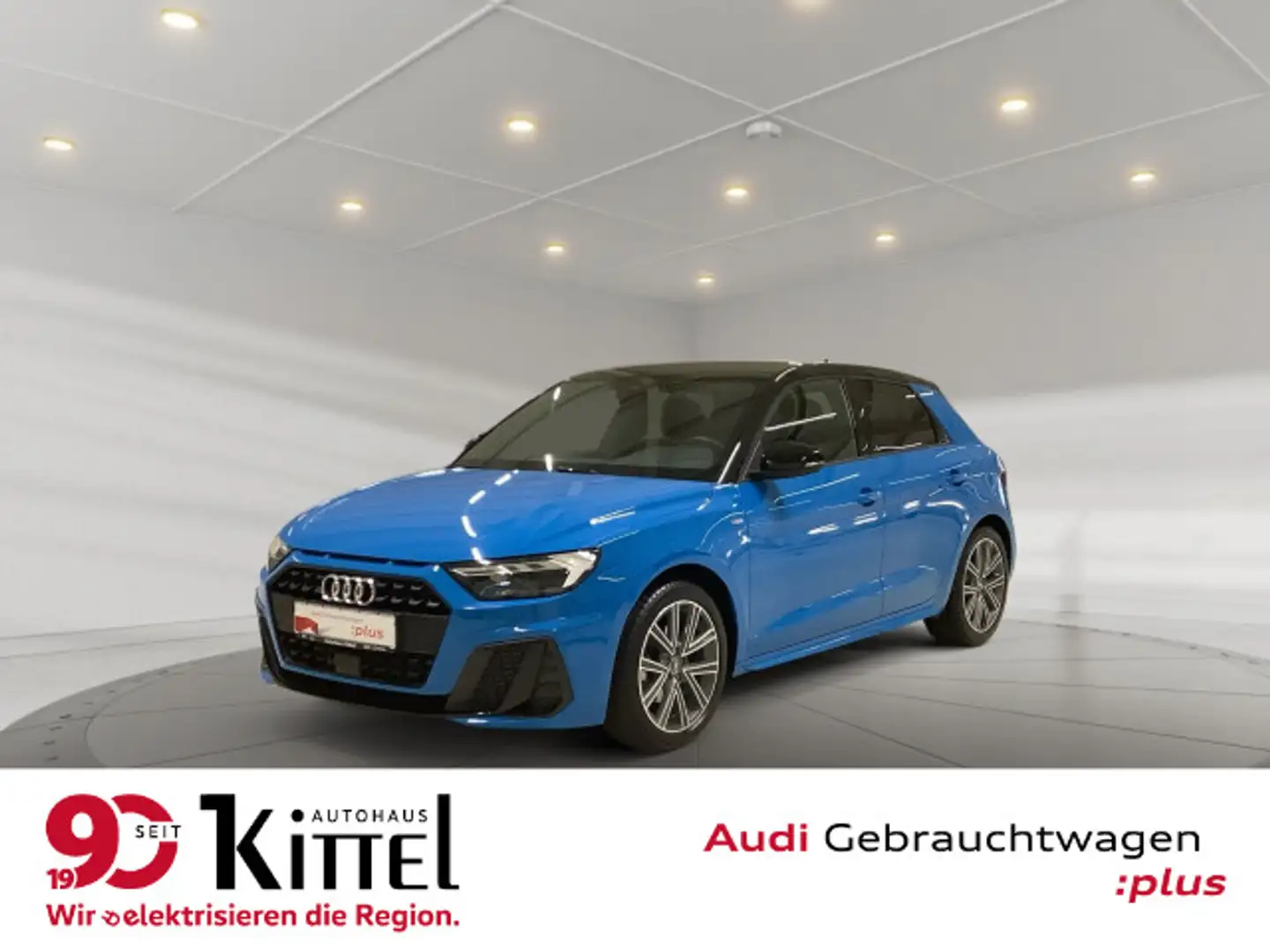 Audi A1 S line 35 TFSI S tronicLED,Optik sc Blauw - 1