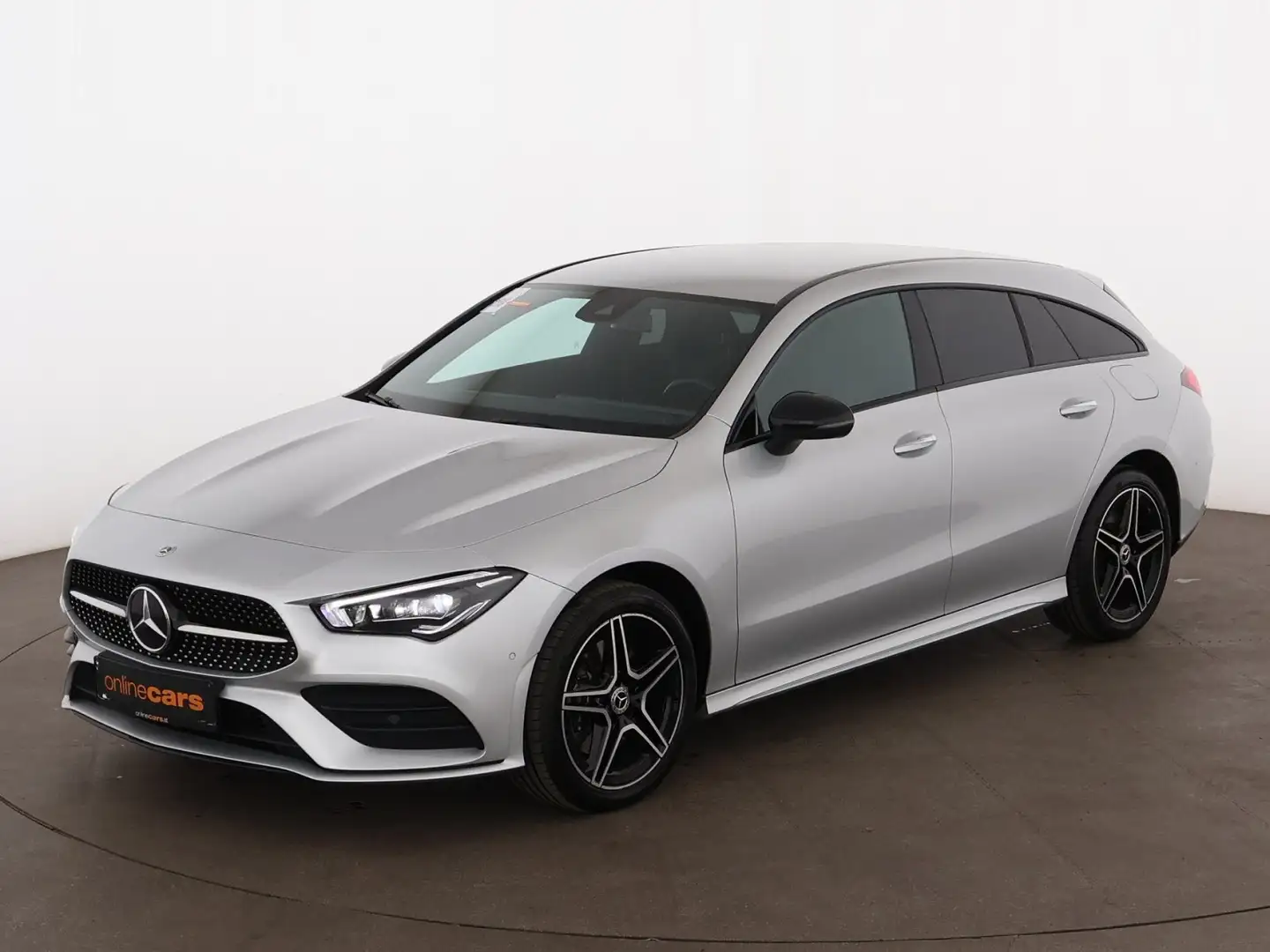 Mercedes-Benz CLA 250 CLA 250 e SB AMG Line PHEV Aut LED AHK LEDER NAVI Silber - 2