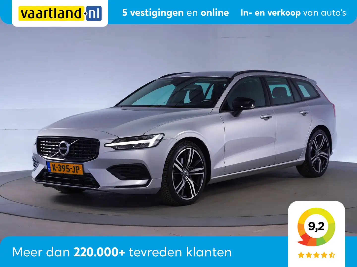 Volvo V60 2.0 B3 163pk Momentum Advantage Aut. [ LED NavI DA Grey - 1