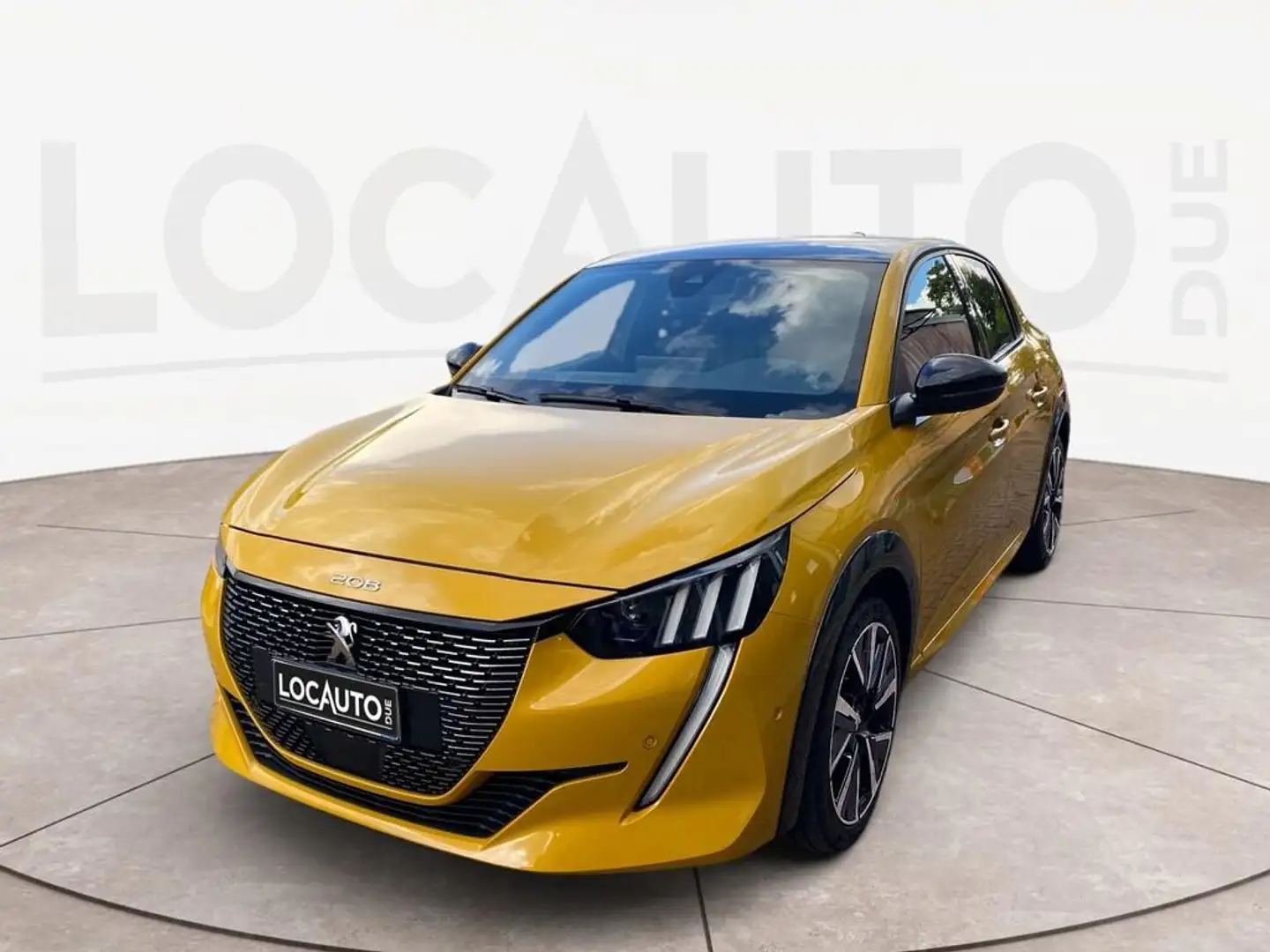 Peugeot 208 1.2 puretech GT s&s 100cv - PROMO Jaune - 1