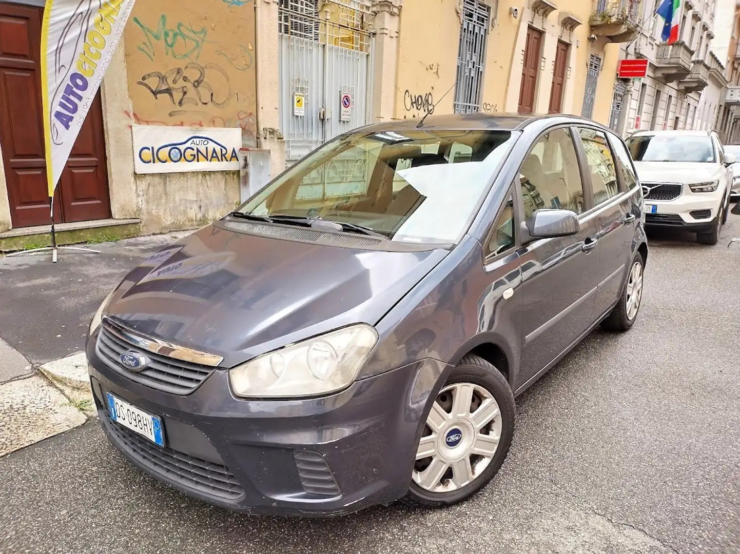 Ford C-Max 1.6 tdci 110cv dpf Gris - 1