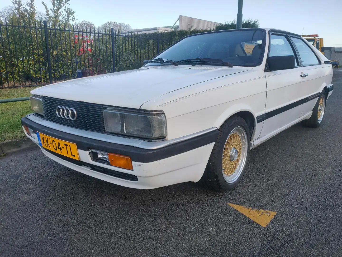 Audi Coupe GT 5E Weiß - 1