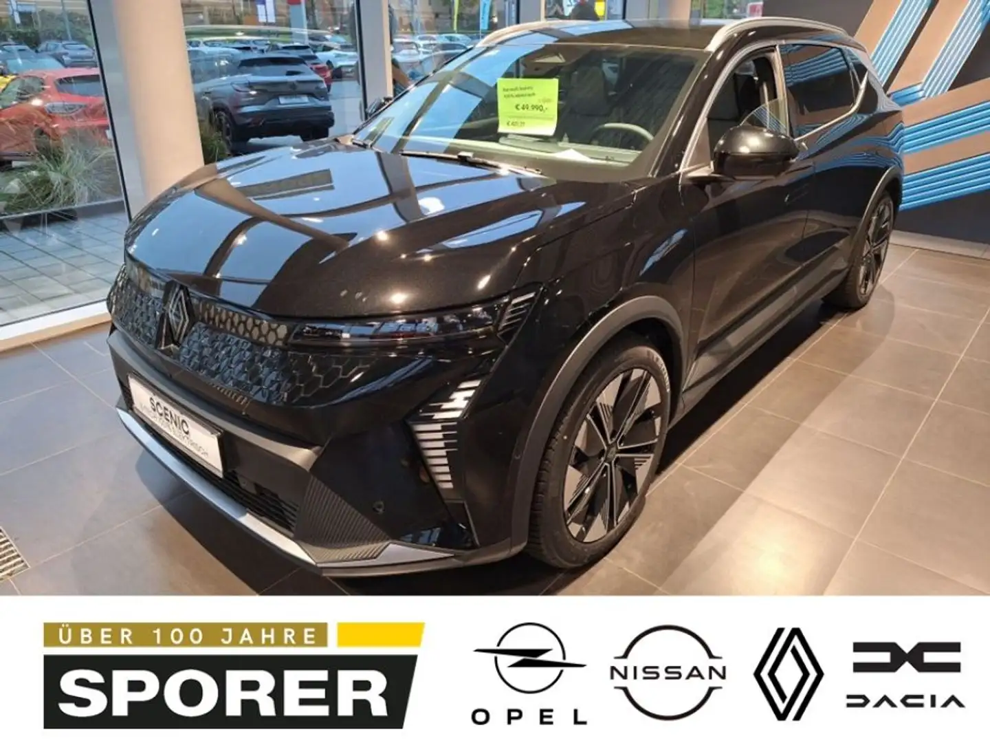 Renault Scenic E-Tech 220 Long Range Techno Schwarz - 1