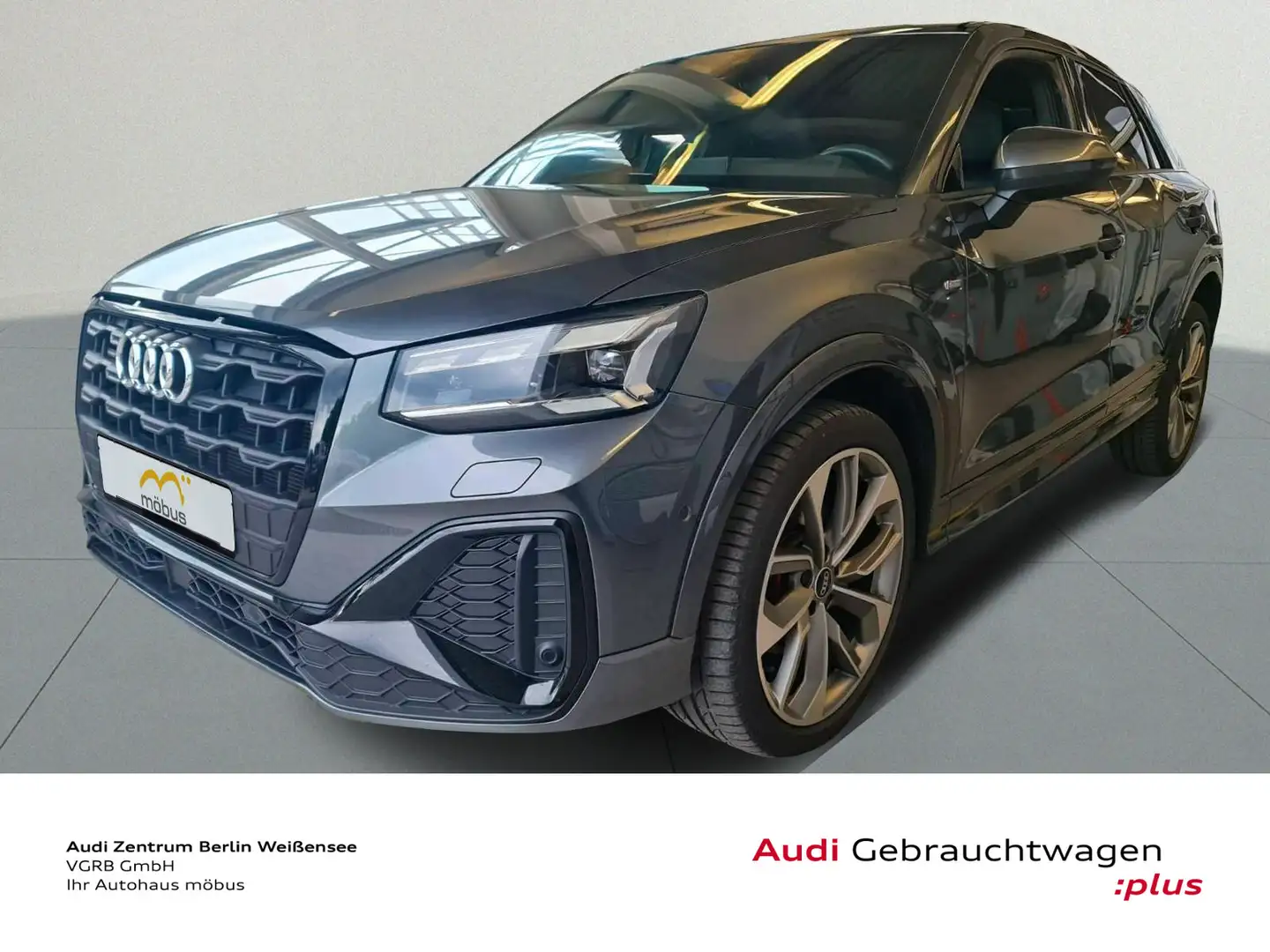 Audi Q2 40 TFSI S-TRO*QUA*S-LINE*PANO*SONOS*MATRIX*** Grau - 2