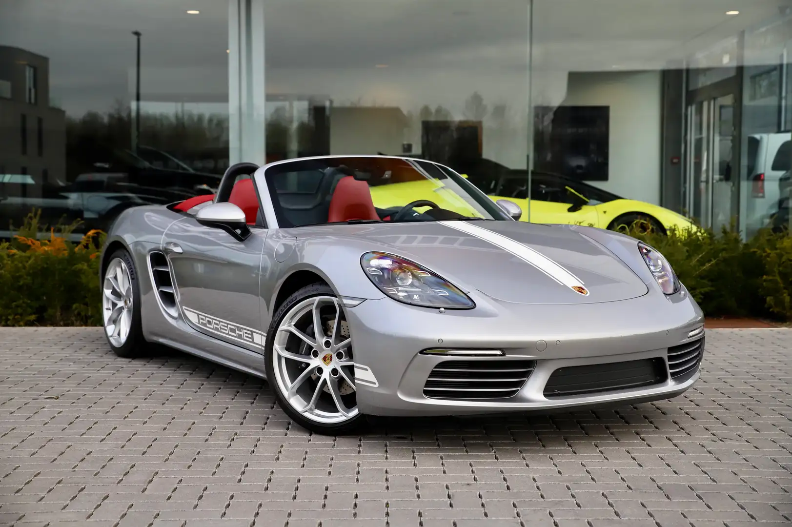 Porsche 718 Boxster 2.0 Style Edition -Volleder-Cruise-Camera Silber - 1