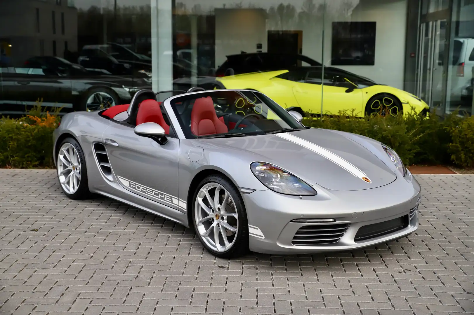 Porsche 718 Boxster 2.0 Style Edition -Volleder-Cruise-Camera Silber - 2