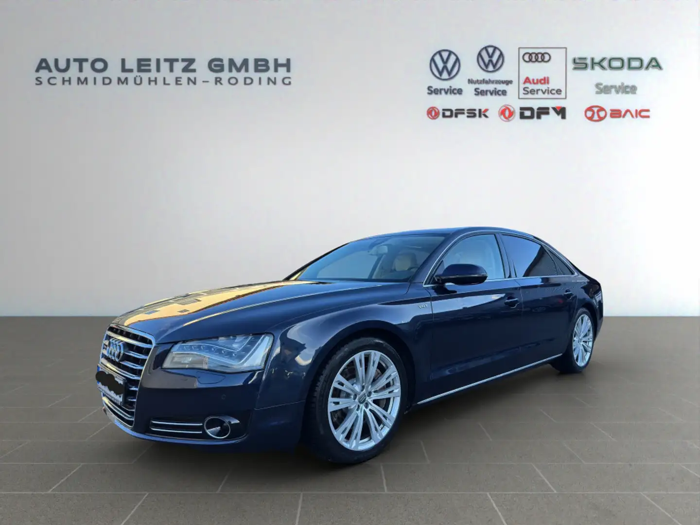 Audi A8 4.0 TFSI Lang ACC Navi MMI LED Luft RFK StHzg Blau - 1