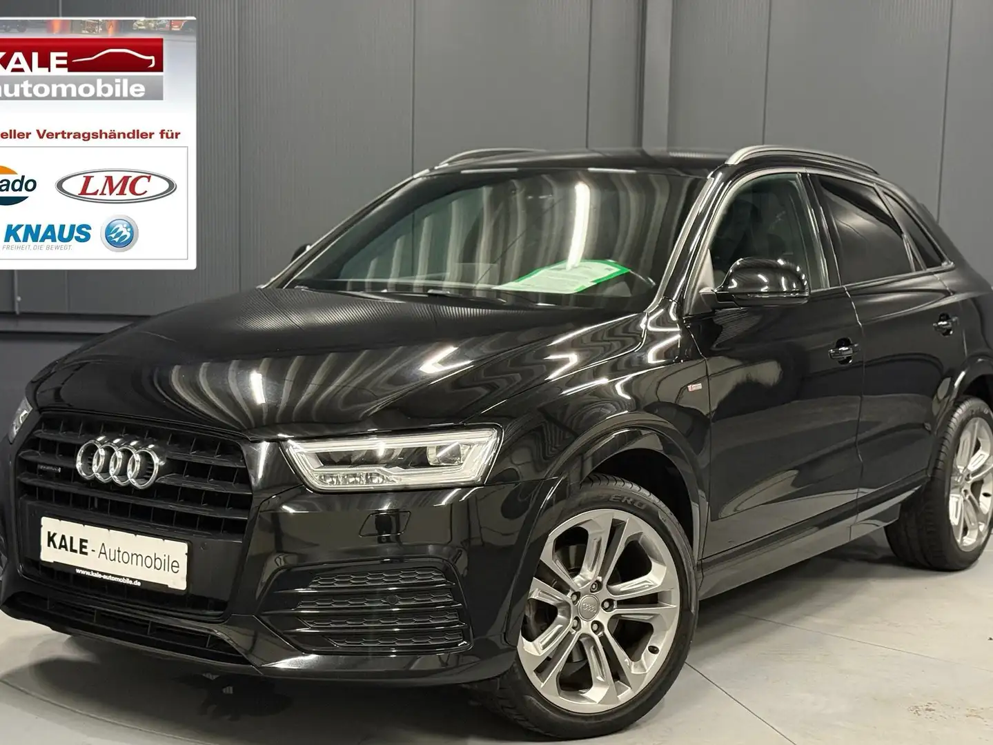 Audi Q3 2.0 TDI quattro Sport/S-Line*19Zoll*1.HAND*SCHECKH Zwart - 1