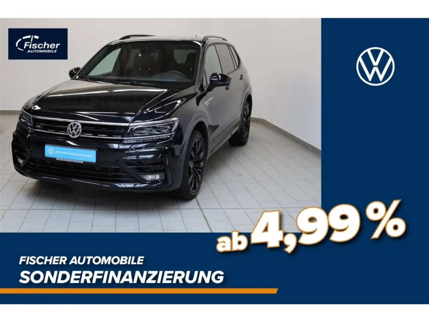 Volkswagen Tiguan Allspace 2.0 TDI 4Motion Highline R-Line Schwarz - 1