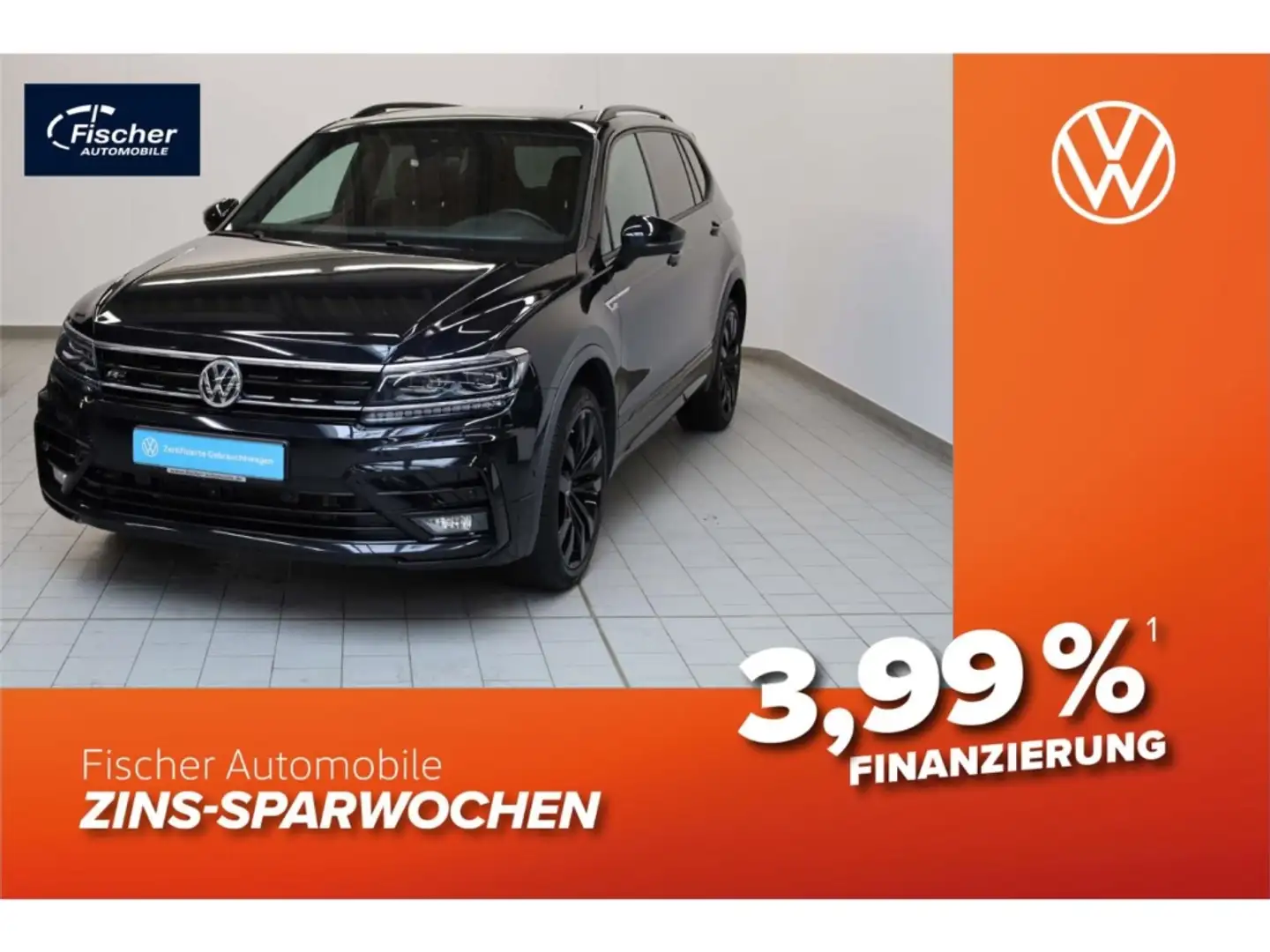 Volkswagen Tiguan Allspace 2.0 TDI 4Motion Highline R-Line Zwart - 1