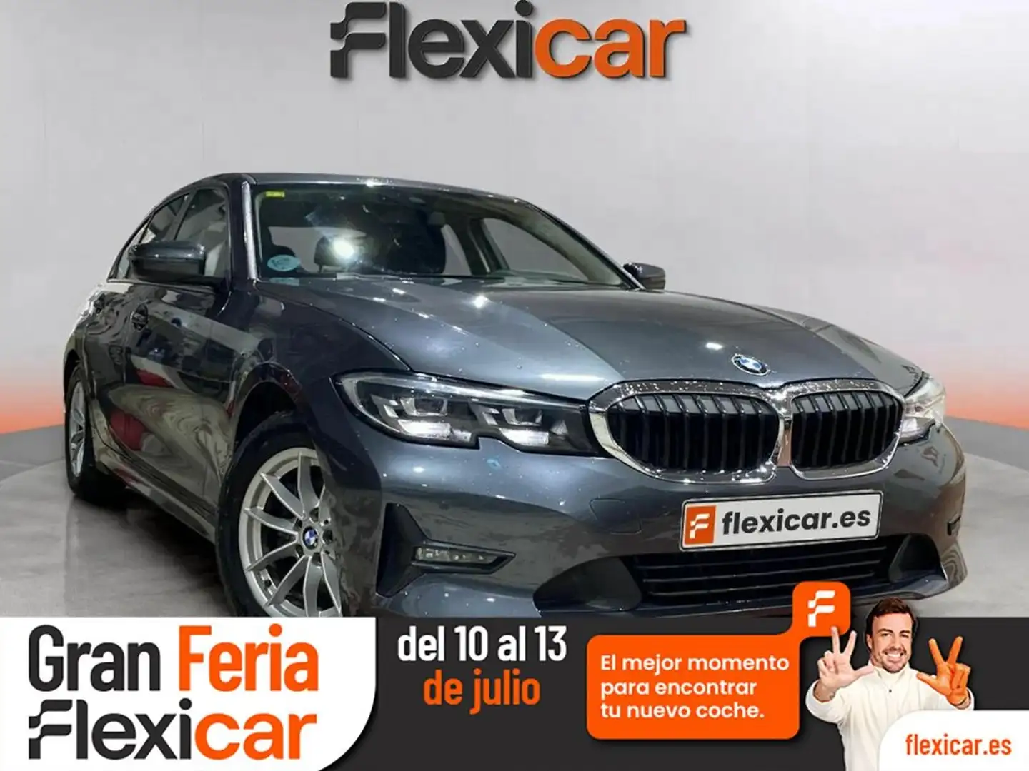 BMW 318 318d Gris - 1