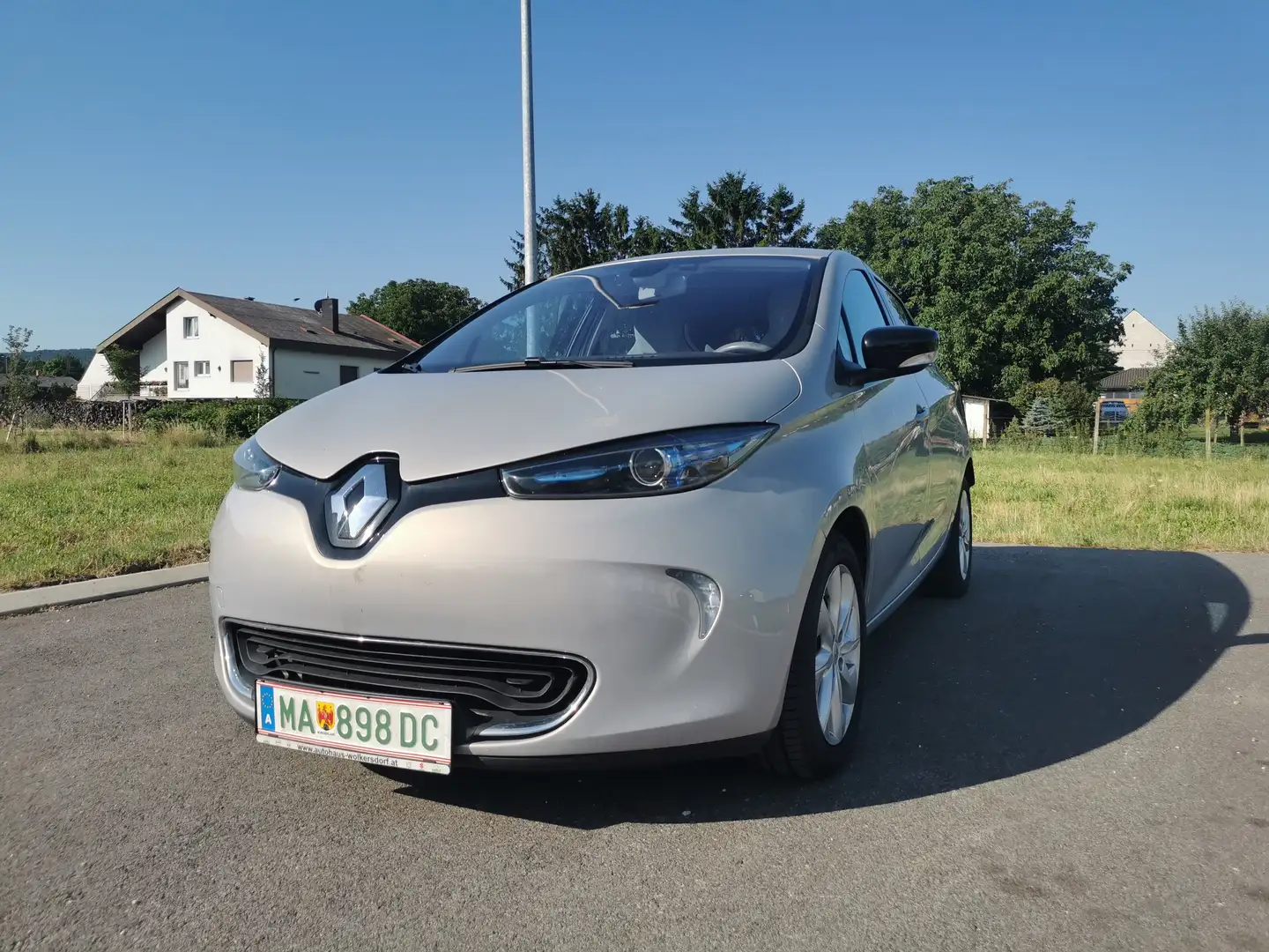 Renault ZOE Zoe Q210 22kWh Intens (Batteriemiete) Intens Ezüst - 1