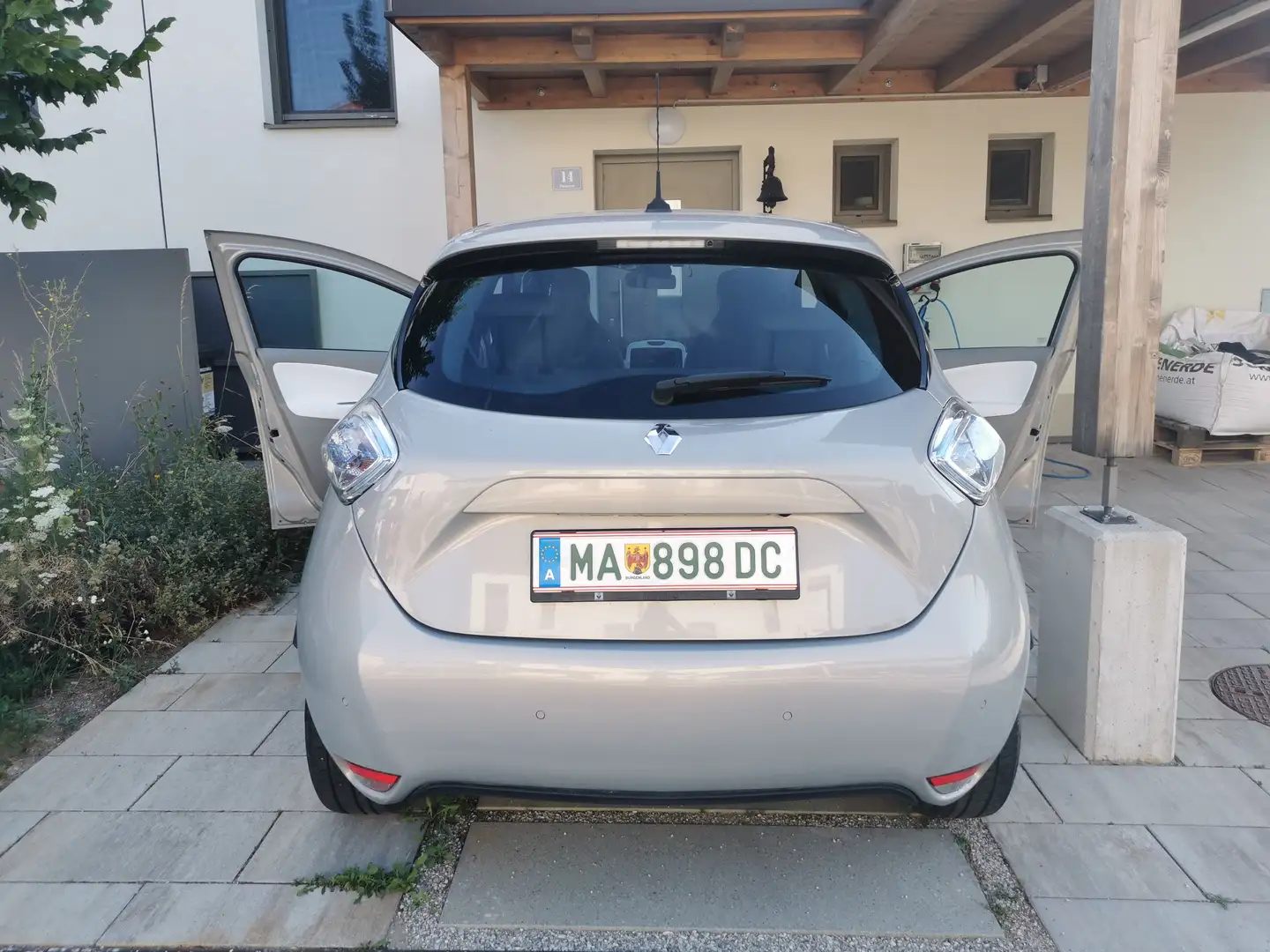 Renault ZOE Zoe Q210 22kWh Intens (Batteriemiete) Intens Ezüst - 2