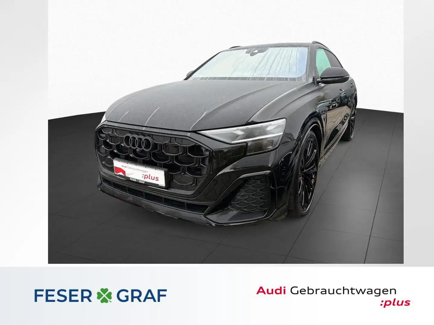 Audi Q8 50 TDI qu. tiptro +S line+Pano+Leder+B&O+ Schwarz - 1