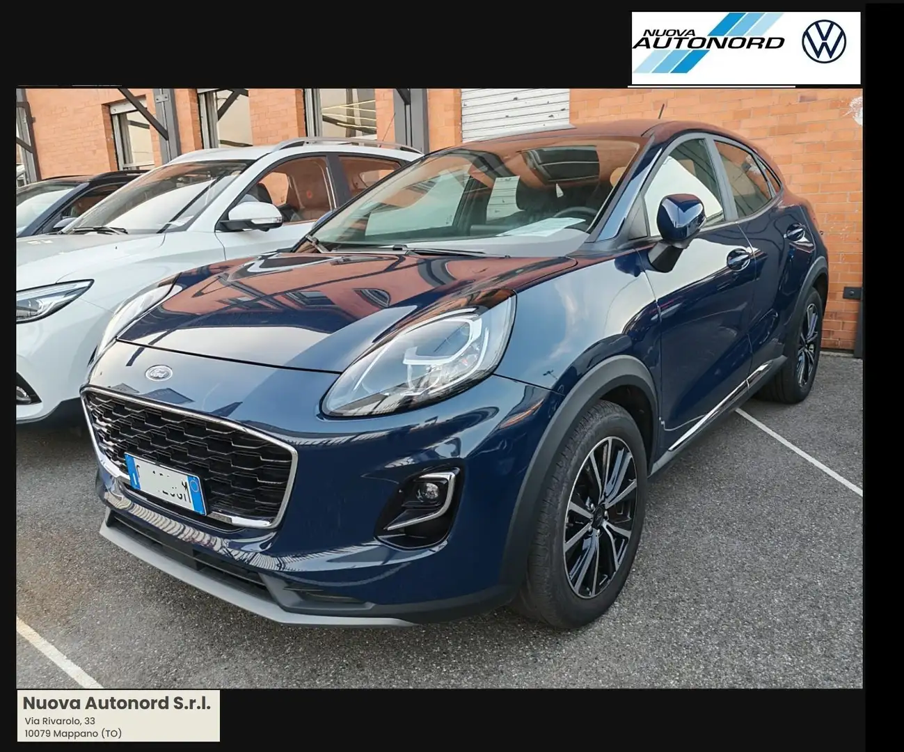 Ford Puma Puma 1.0 ecoboost h Titanium Design s Blau - 1