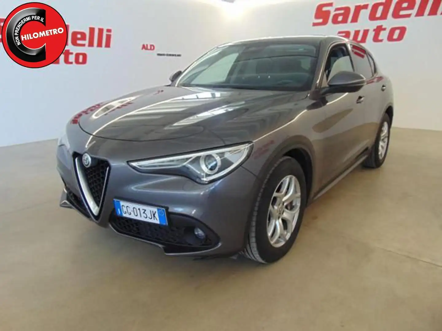 Alfa Romeo Stelvio 2.2 Turbodiesel 160 CV AT8 RWD Business. Grigio - 1