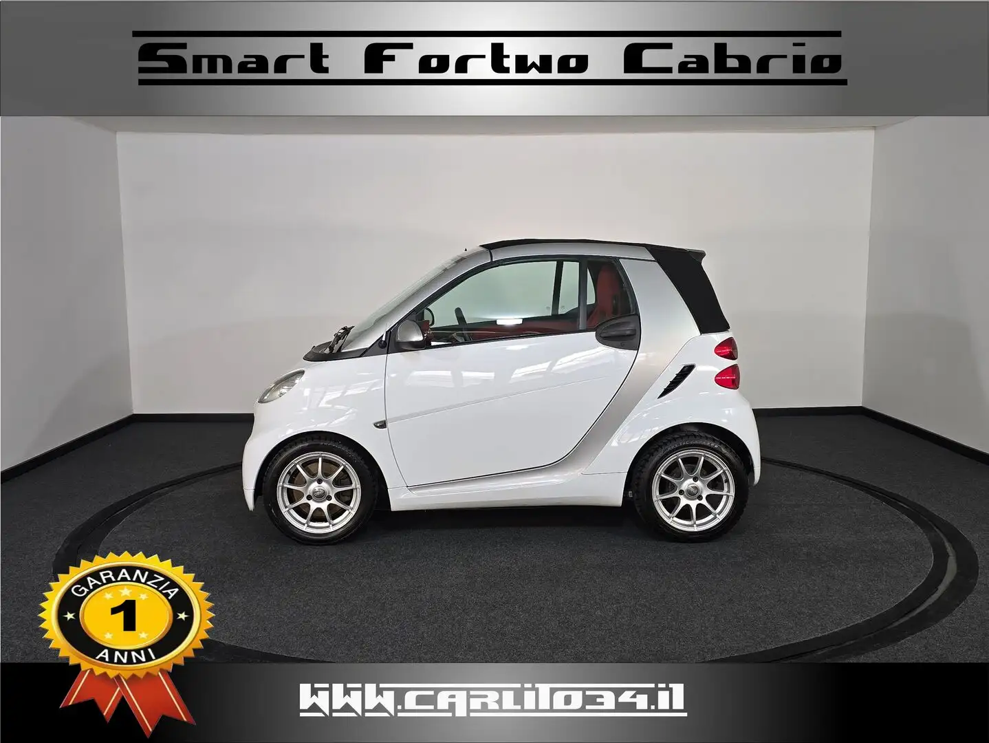 smart forTwo 1.0 mhd Passion 71cv FL Weiß - 2