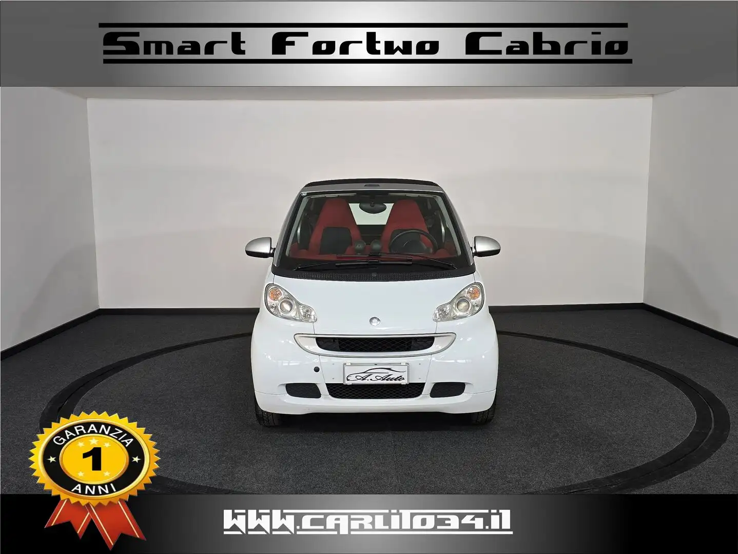 smart forTwo 1.0 mhd Passion 71cv FL Wit - 1