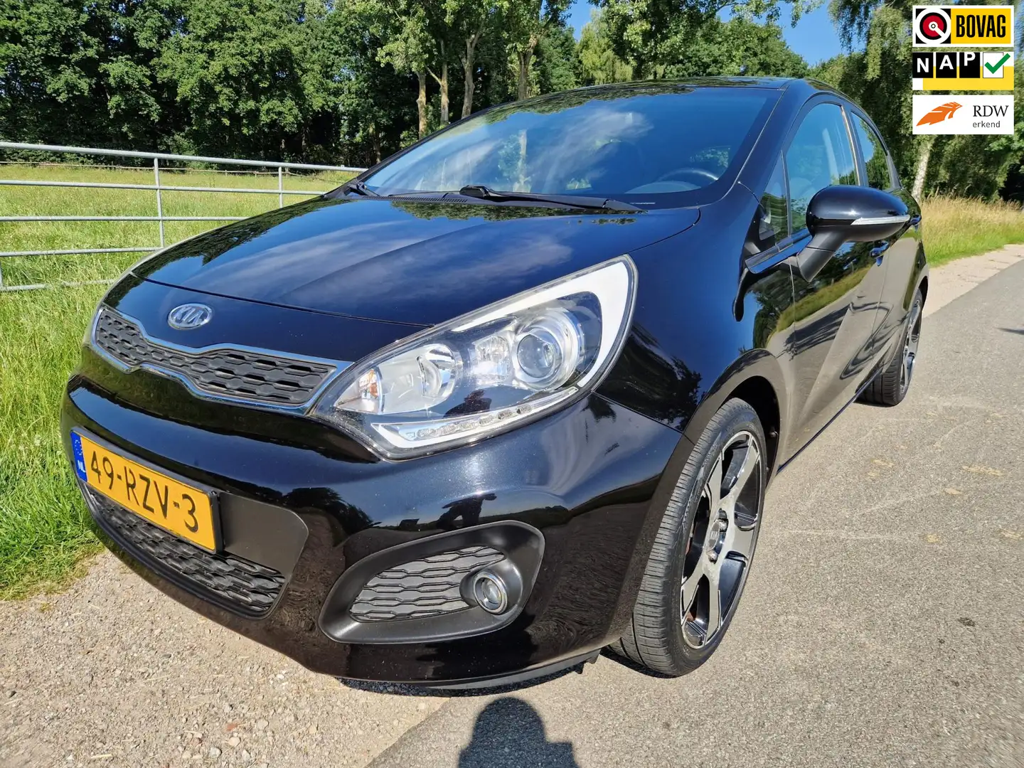 Kia Rio 1.4 CVVT Super Pack AUTOMAAT applecar play/android Nero - 1