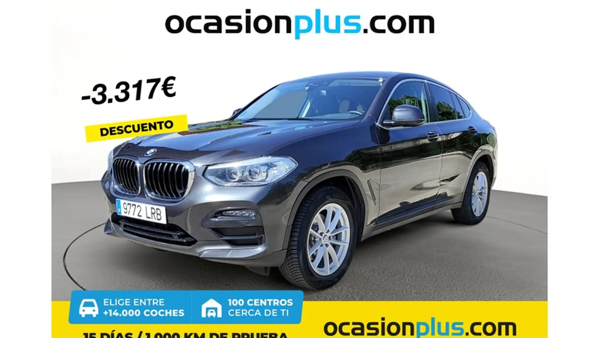 BMW X4 xDrive 20dA Gris - 1