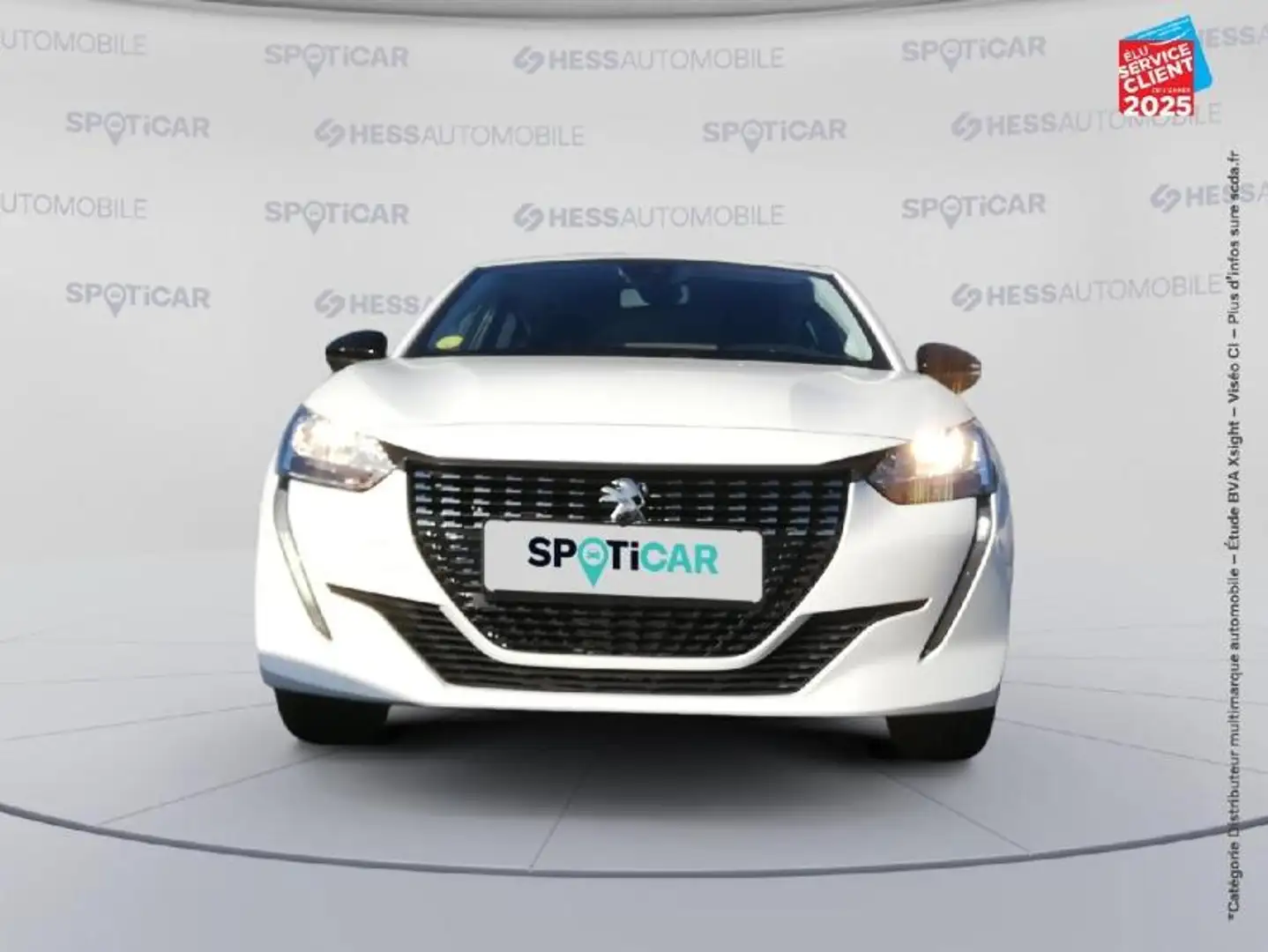 Peugeot 208 1.5 BlueHDi 100ch S\u0026S Active Blanc - 2