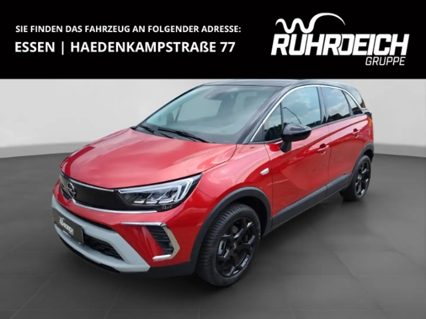 Opel Crossland Elegance 1.2 NAVI LED CARPLAY KAMERA SHZ LHZ Rot - 1