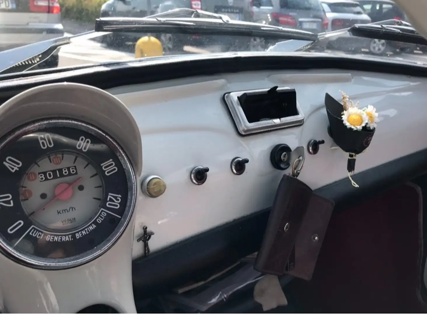 Fiat 500 F Bianco - 1
