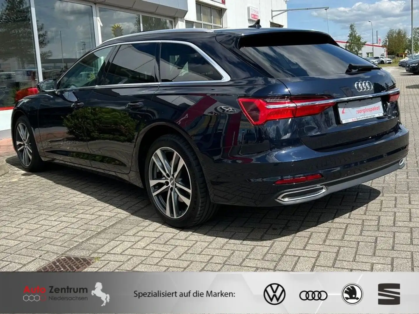 Audi A6 55 TFSI quatt 340-PS FIX-Price *FULL* Only-Export Blau - 1