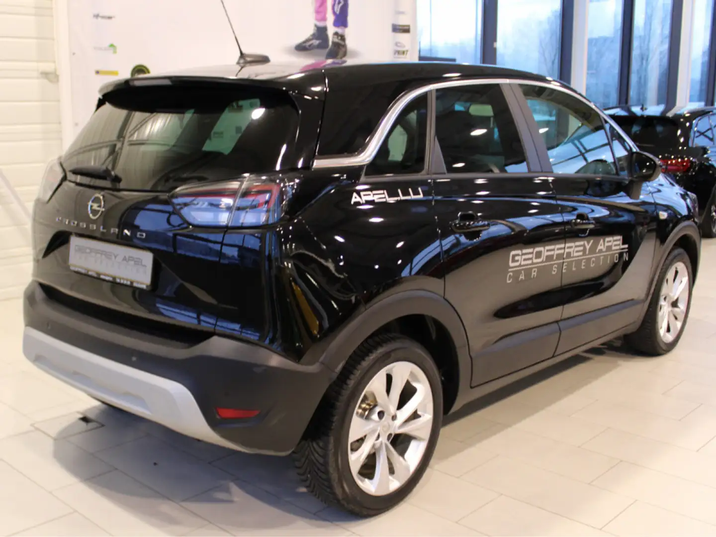 Opel Crossland 1.5 TURBO ELEGANCE 110, NAVI, CAMERA, CUIR Zwart - 2