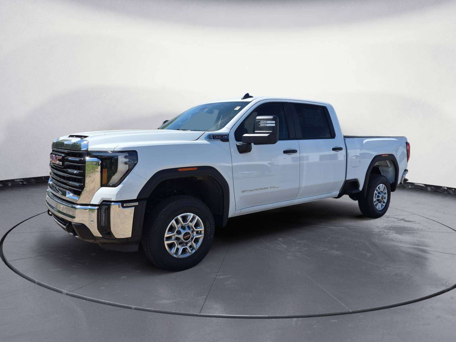 White 2026 GMC Sierra 2500HD Pickup Truck Four-Wheel Drive Automatic