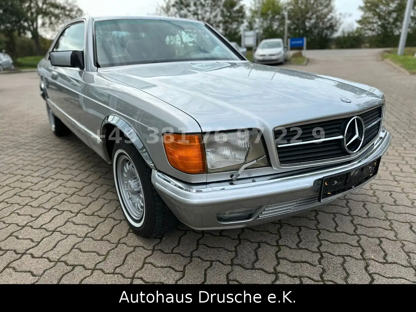 Mercedes-Benz 500 SEC *** Schweizer Erstauslieferung*** Argento - 1