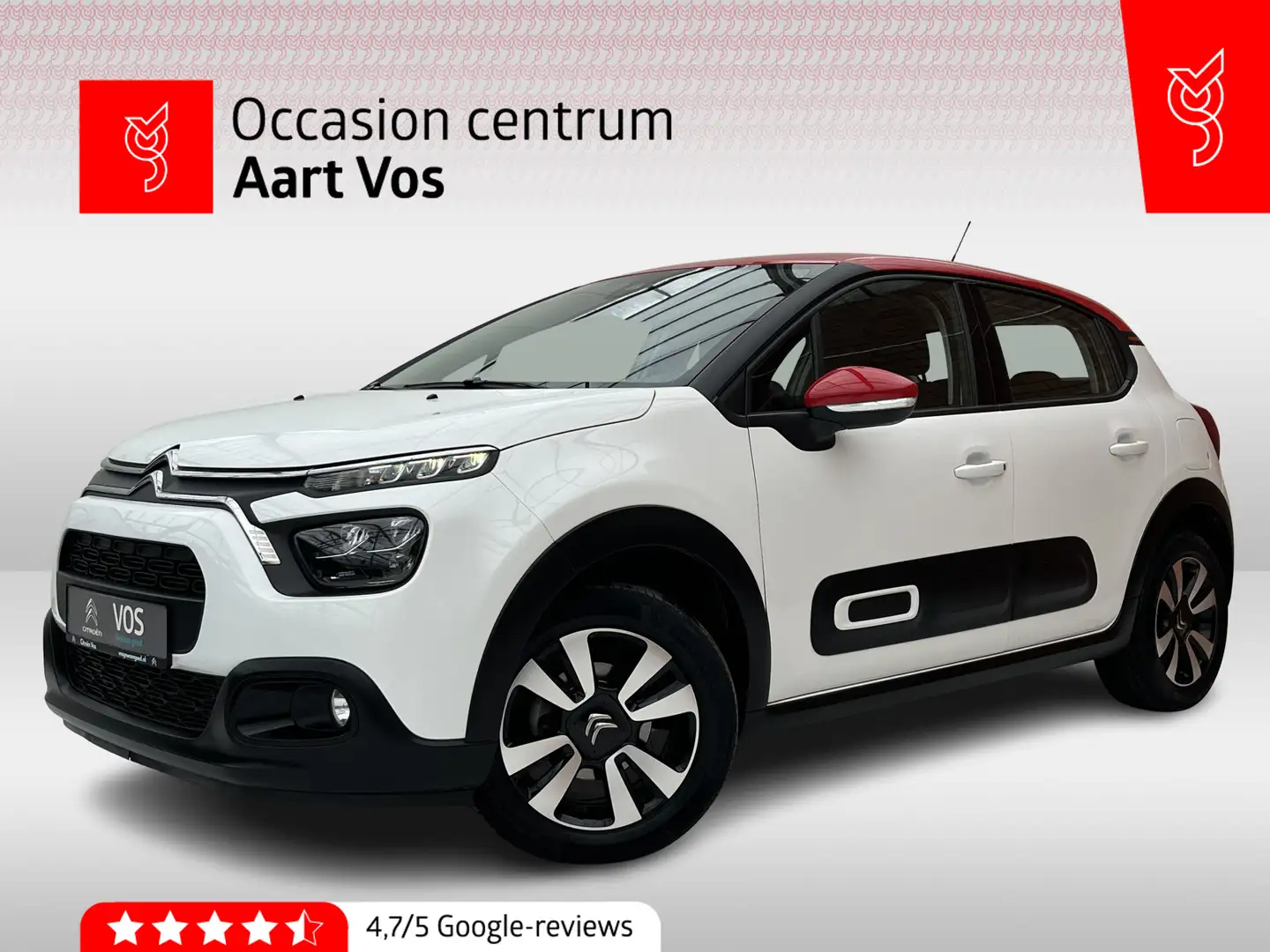 Citroen C3 PureTech 83 Shine | Rijklaar! | Carplay/Android Au Weiß - 1