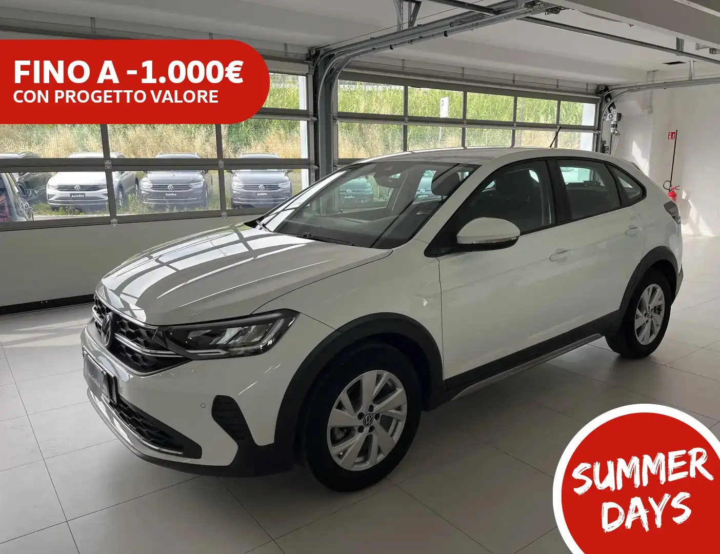 Volkswagen Taigo 1.0 TSI LIFE 95CV Bianco - 1