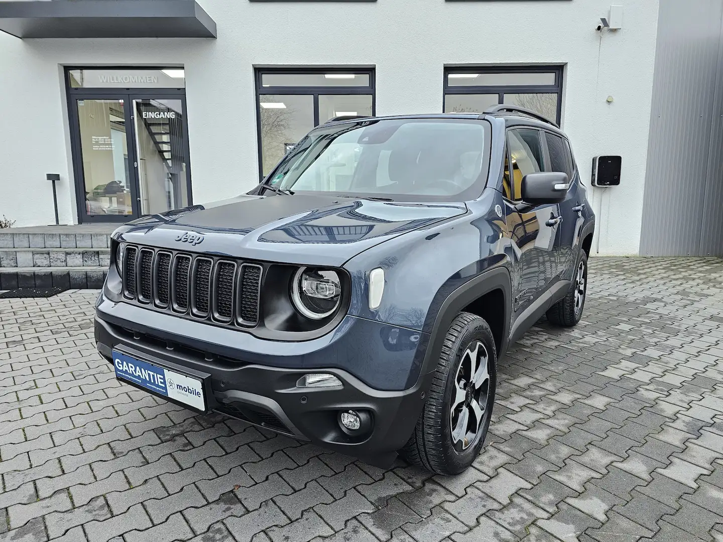 Jeep Renegade Trailhawk Plug-In-Hybrid 4xe Bleu - 1