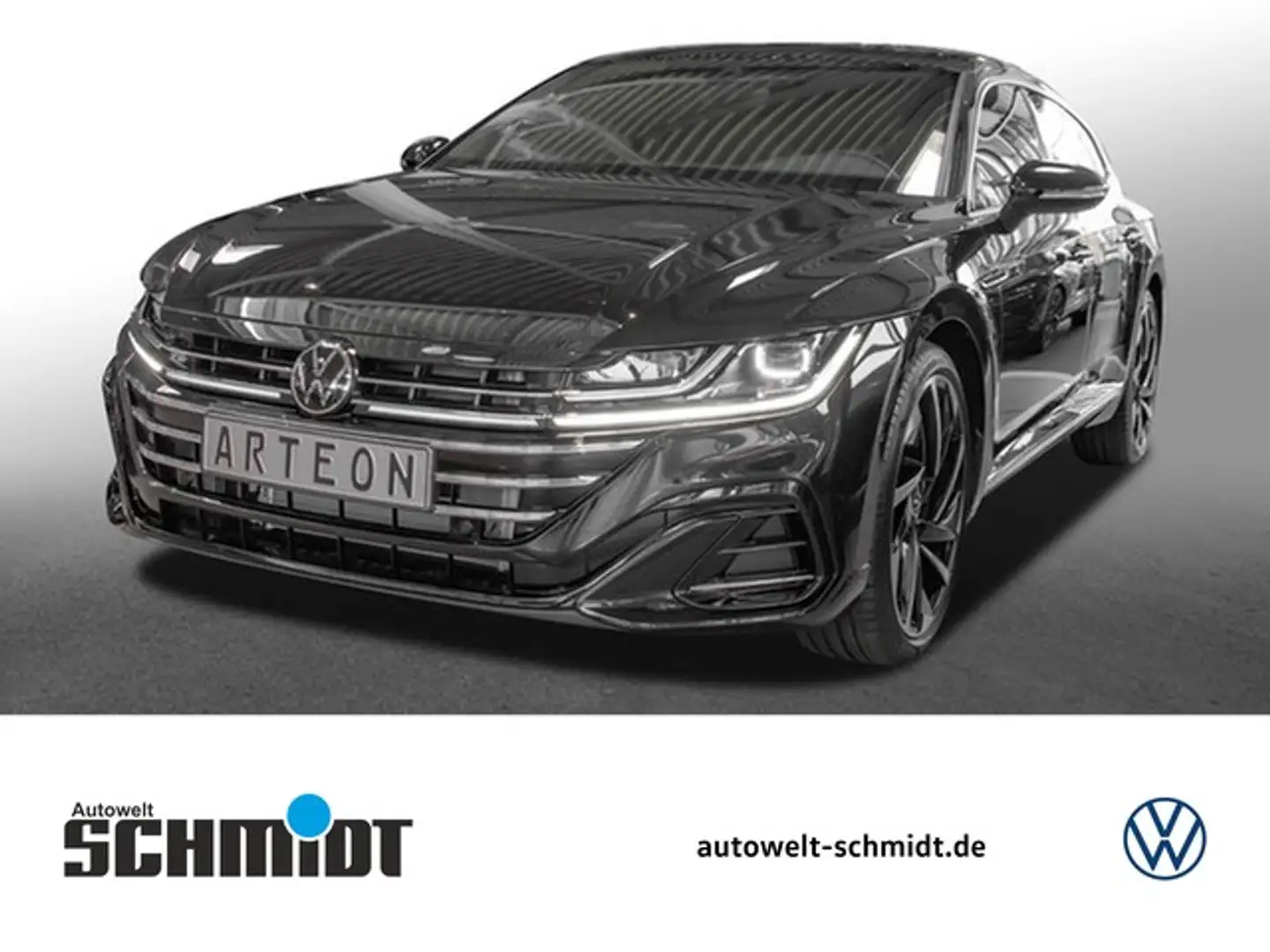 Volkswagen Arteon Shooting Brake R-Line 2,0 TSI 7-Gang DSG LEDER-... Negro - 1